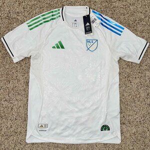 Adidas Men’s MLS All-Star 2025 Authentic Jersey White JI7399, Size Medium (New)